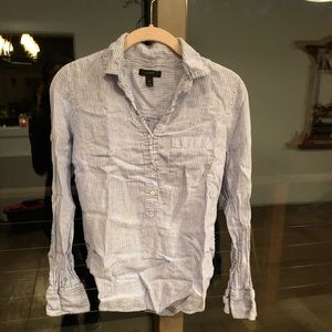 Button down long sleeve w/ stripes